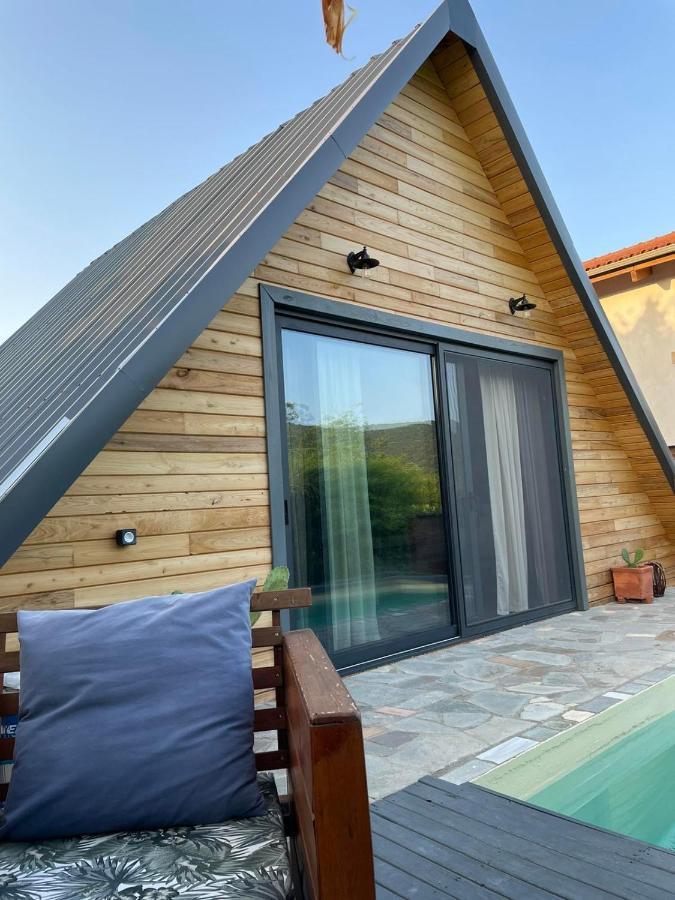 Unique Wooden Villa With Pool Olympiada Esterno foto